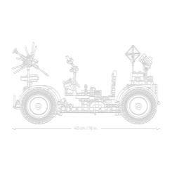 Конструктор LEGO Technic Лунный автомобиль NASA Apollo Фото 8