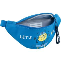 Сумка-бананка Kite Let's Ride Синяя Фото 3