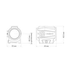 Коллиматорный прицел Holosun SCRS GR MRS Фото 9