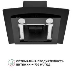 Вытяжка кухонная Perfelli GRASSI 6HMB NERO Фото 6