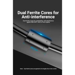 Кабель мультимедийный Vention VGA 15M-15M 3.0m ferrite Фото 9