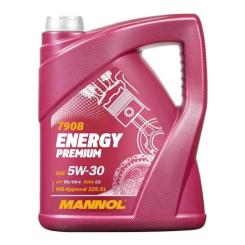 Моторное масло Mannol Energy Premium 5W-30 5л Фото