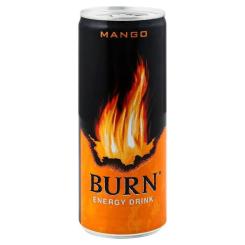 Энергетический напиток Burn Манго Безалкогольный сильногазированный 250 мл Фото