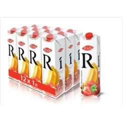 Сок Rich Бананово-клубничный нектар с мякотью 1 л Фото 1