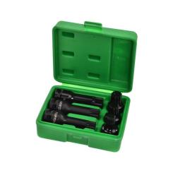 Набор торцевых головок Toptul ударних SPLINE 1/2" M14-M18 6шт. Фото 1
