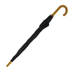 Зонт Bergamo Promo Полуавтомат Черный Фото 1