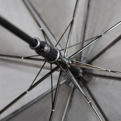 Зонт Bergamo Promo Полуавтомат Черный Фото 4