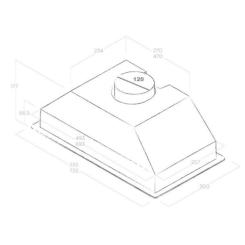 Вытяжка кухонная Elica CT17 GR/A/72 Фото 4