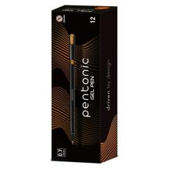 Ручка гелевая LINC Pentonic 0,7 мм помаранчева Фото