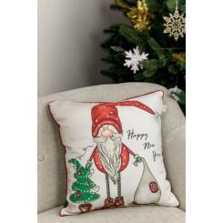 Наволочка Прованс декоративная Гном с мешком 45х45 Фото 1