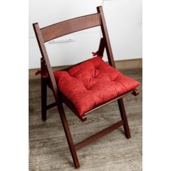 Подушка на стул Прованс CHENILLA Красная 40х40 Фото 2