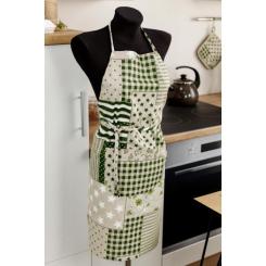 Фартук Прованс Пэчворк зеленый Фото 1