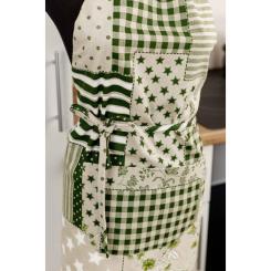 Фартук Прованс Пэчворк зеленый Фото 3