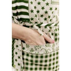 Фартук Прованс Пэчворк зеленый Фото 5