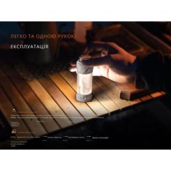 Фонарь Fenix CL22R чорний Фото 9