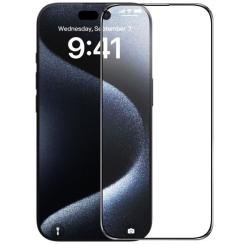 Стекло защитное BeCover Apple iPhone 16 Plus Black Фото 1