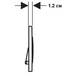 Панель смыва Geberit Sigma20 білий мат Фото 3