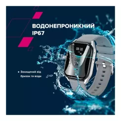 Смарт-часы Canyon Chatter SW-58 BT-CALL Silver Grey Фото 5