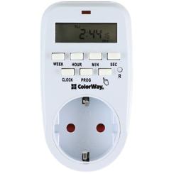 Таймер-розетка ColorWay CW-STE01-7D Фото