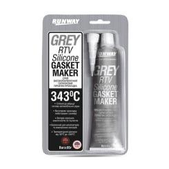 Герметик автомобильный Runway Grey RTV Silicone 85г Фото