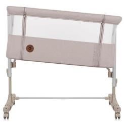 Кроватка Lionelo приставна AURORA BEIGE CAPPUCCINO Фото 2