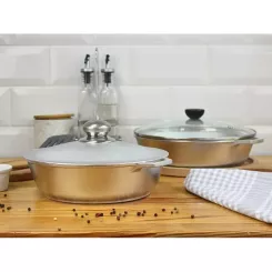 Сковорода Brizoll Monolith алюмінієва 24 см Фото 7