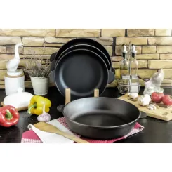 Сковорода Brizoll Monolith чавунна 300х60 мм Фото 8