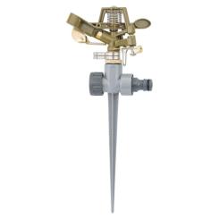 Дождеватель Flora импульсный на металлическом колышке (BRASS+AL) Фото