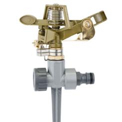 Дождеватель Flora импульсный на металлическом колышке (BRASS+AL) Фото 3
