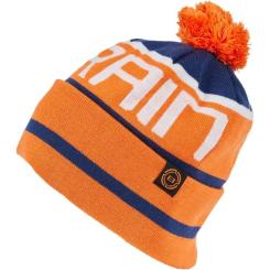 Шапка Brain з помпоном 60 Blue/orange Фото 1