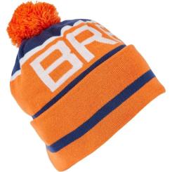 Шапка Brain з помпоном 60 Blue/orange Фото 2