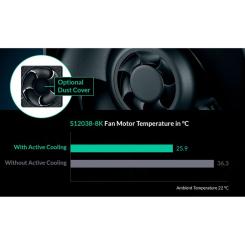 Кулер для корпуса Arctic S12038-8K 3-Pack Фото 7