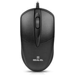 Мышка REAL-EL RM-214 USB Black Фото 2
