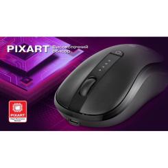 Мышка REAL-EL RM-450W Wireless/Bluetooth Black/Gray Фото 10