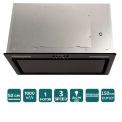 Вытяжка кухонная Ventolux PUNTO 52 BKG (1000) PB Фото 2