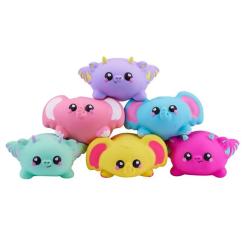 Антистресс Smooshzees серії Snugzees - Слон Кастед Фото 3