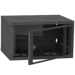 Шкаф настенный Ipcom 4U, 600*350, RAL9005 Фото 1