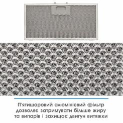 Вытяжка кухонная Eleyus MAGNUS 1200 LED 70 IS Фото 11