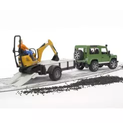 Спецтехника Bruder Мини-экскаватор CAT с фигуркой Фото 5