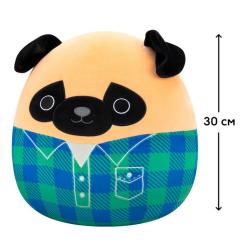 Мягкая игрушка Squishmallows Мопс Принц 30 см Фото 1