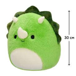 Мягкая игрушка Squishmallows Тріцератопс Трістан 30 см Фото 1