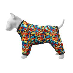 Ветровка для животных WAUDOG Clothes Блоки M 45 Фото