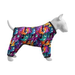 Ветровка для животных WAUDOG Clothes Зубастые монстры S 35 Фото 2