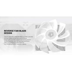 Кулер для корпуса ID-Cooling TF-12025-PRO ARGB REVERSE WHITE Фото 9