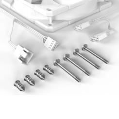 Кулер для корпуса ID-Cooling TF-12025-PRO ARGB REVERSE WHITE Фото 7
