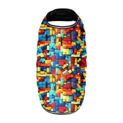 Курточка для животных WAUDOG Clothes Накидка Блоки XXS Фото 2