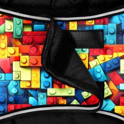 Курточка для животных WAUDOG Clothes Накидка Блоки XXS Фото 3