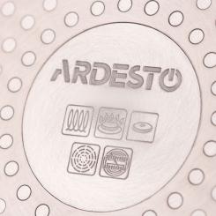 Сковорода Ardesto Gemini Cremona, 24см, алюміній, чорний Фото 7