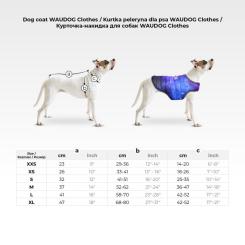 Курточка для животных WAUDOG Clothes Накидка Кубы 3Д S Фото 1
