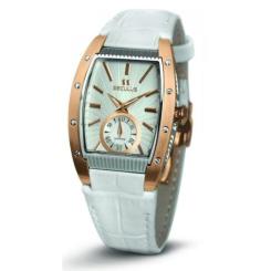 Наручные часы Seculus 1667.2.1069 white, pvd-r, white leather Фото